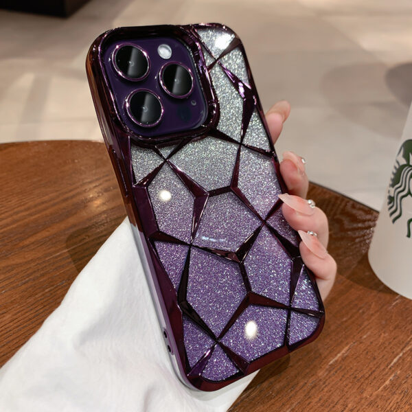 Étuis de téléphone en gel de silice de style simple Argyle